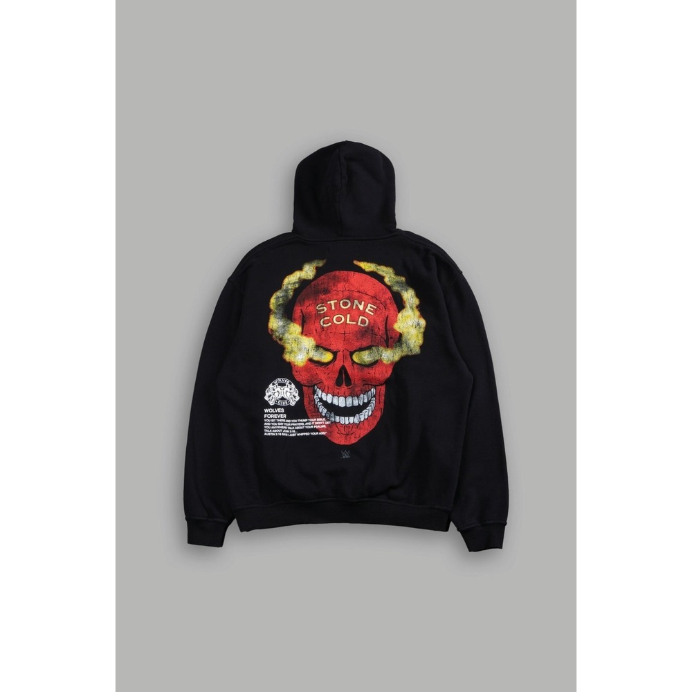 Darc Sport WWE Stone Cold Steve Austin Premium Cotton Pierce hoodie Large NWT